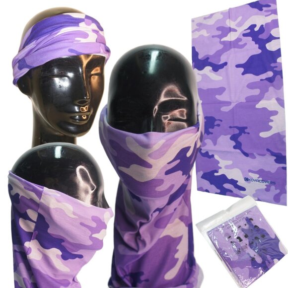 Multi Functional Head Wear - Neck Gaiter - Face Cover - Bandana - HeadBand - Picture 1 of 4
